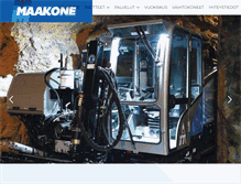 Tablet Screenshot of maakone.com